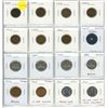 Image 1 : Complete set of 1939 – 1945 Canadian World War II Small Cents & Nickels, including both Tom