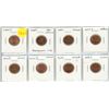 Image 1 : Lot of 8 U.S. Lincoln cents from 2000D to 2014D. BU Red.