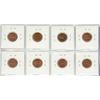 Image 2 : Lot of 8 U.S. Lincoln cents from 2000D to 2014D. BU Red.