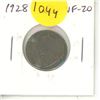 Image 1 : 1928 Canadian Nickel 5 Cents. VF-20.