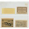 Image 2 : Lot of 3 Austrian Emergency Notgeld & Gutschein from 3 different towns, dated 1920 & 1921.
