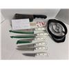 Image 1 : 6 piece knife set, etc.