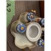 Image 2 : 1930 japanese table china conditment set, goldtrim