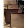 Image 3 : set of three antique mirrors - one farmhouse, matchstick frame, mercury glass mirror