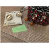 Image 1 : Jones of New York vintage 1980 earrings- like new . Large red bracelet with black metal