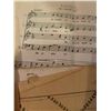 Image 3 : music sheets about 5 books