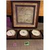 Image 1 : shoot for the stars art piece and 1960 barometer - works like a charm