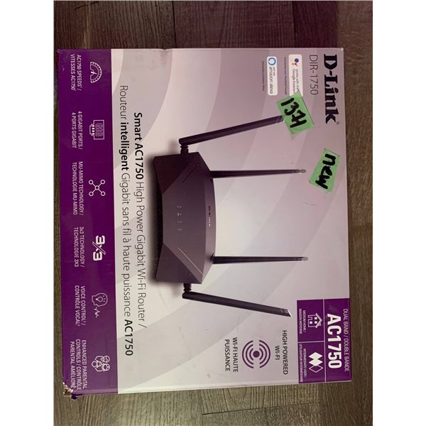 D link new in box never used