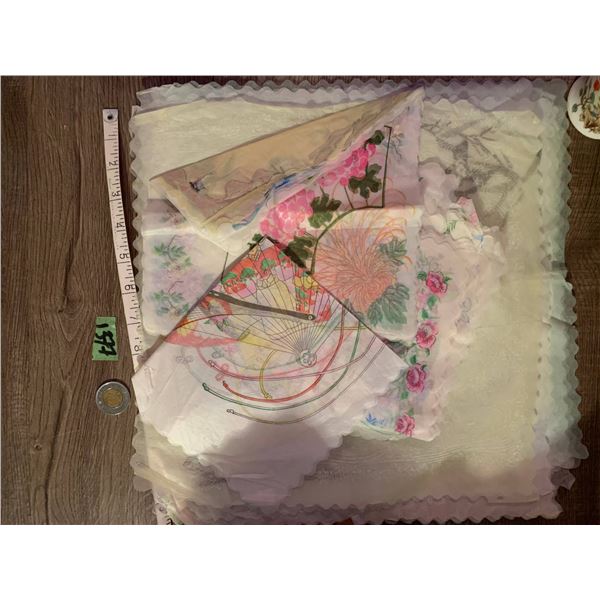 assorted fabric items