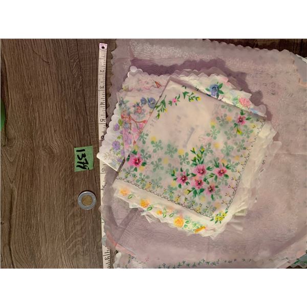 assorted fabric items