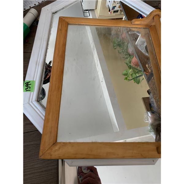 White mirror antique mirror and full length mirror