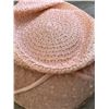 Image 4 : 1960's hats - fancy pink rayon poly, fancy pillbox - very lightweight and cute