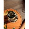 Image 4 : Pale wood scandi design platter, rolling pin, covered wine bottle