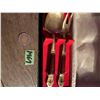 Image 1 : Brass and teak serving utensils. Made in Thailand