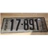 Image 1 : 1925 License Plate - CND