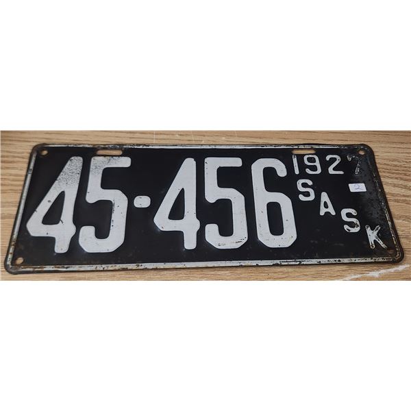 1927 License Plate - CND