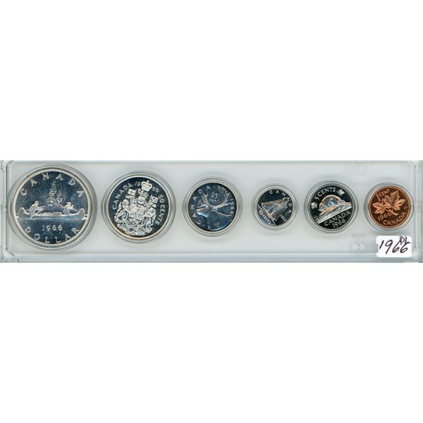 1966 6 Coin Set - Proof Like - Cameo