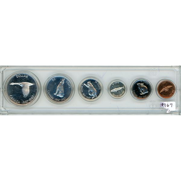 1967 6 Coin Set - Proof Like - Cameo