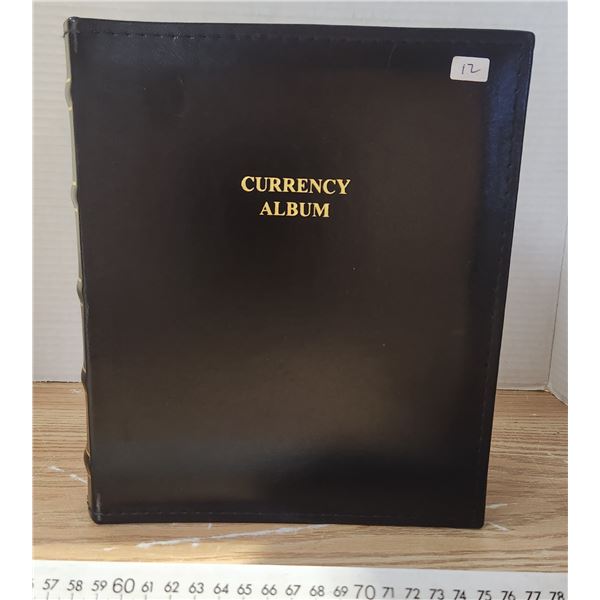 Currency Album With Pages