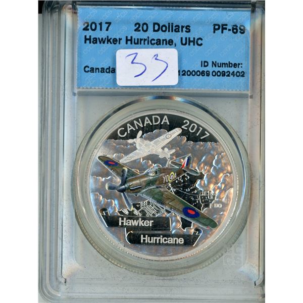 2017 - 20.00 - PF-69 - Hawker Hurricane - UHC