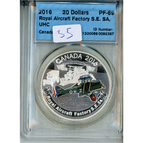 2016 - 20.00 -  PF-69 - Royal Aircraft - UHC