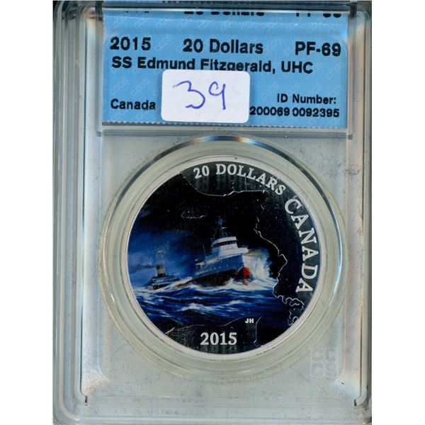 2015 - 20.00 - PF-69 - SS EDmund Fitzgerald - UHC