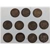 Image 1 : Canadian 1928 Pennies -11 Coins