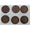 Image 7 : Canadian 1947-49 Pennies- 1947-7 Coins 1948- 4 Coins 1949- 7 Coins