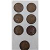 Image 9 : Canadian 1947-49 Pennies- 1947-7 Coins 1948- 4 Coins 1949- 7 Coins
