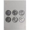 Image 2 : Canadian 1944 Nickels- 6 Coins