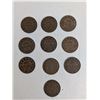 Image 1 : Canadian 1932 Pennies- 10 Coins