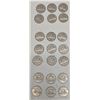 Image 2 : Canadian 1956-58 Nickels 1956-6 Coins 1957- 9 Coins  1958- 6 Coins