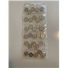 Image 1 : 1/3 sheet of 1967 centennial 10 cent coins