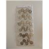 Image 2 : 1/3 sheet of 1967 centennial 10 cent coins