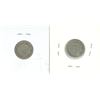 Image 2 : 2 Canadian Silver 10 Cent Coins - 1938-1939