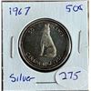 Image 1 : 1967 canadian 50 cent coin