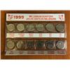 Image 1 : 1999 canadian coin of the month set