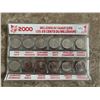 Image 1 : 2000 canadian millennium quarters