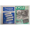 Image 5 : (2) Cycle Magazines 1952-54