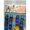 Image 5 : Rare Vintage MLB 1977 Base Ball Cap Hat Standings Board Display 21"x30"