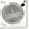 Image 1 : 1939 canadian silver dollar - BU