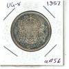 Image 1 : 1957 canadian 50 cent coin- UG8