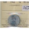 Image 1 : 1944 5 Cent Coin