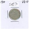 Image 1 : 1910 Canadian 10 cent coin
