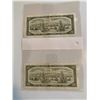 Image 2 : Pair of 1954 canadian $20 bills