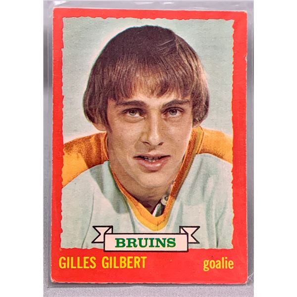Giles Gilbert 1973-74 OPC  Rookie Card Boston Bruins