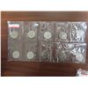Image 1 : Lot of 10 Canada 1968 UNC Nickel Dollar in Pilofilm