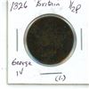 Image 2 : 1826 Britain George IV Half Penny
