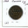 Image 2 : 1905 Canada Large Cent