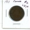 Image 2 : 1911 Canada Large Cent